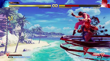 STREET FIGHTER V - Akuma V Trigger II setup 1 - 17 hit