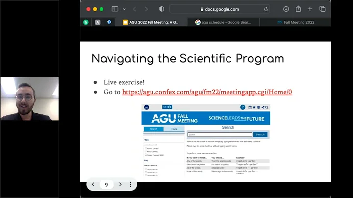 AGU Fall Meeting 2022: A Guide for Students and Ea...