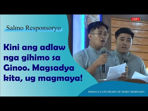 SALMO RESPONSORYO - Sem. Lorenz Achacoso Orog (IHMS, 2024)