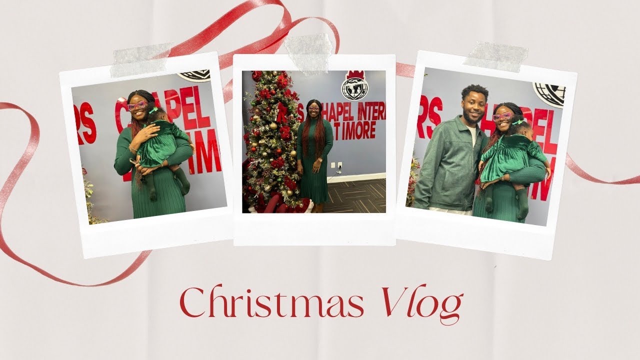 Christmas Day with Family 🎄| Church Moments | Game Night - YouTube