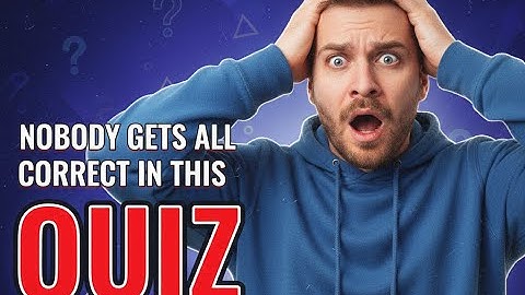 Are you smarter than a 5th Grader? Try this Quiz