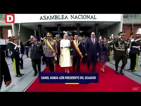 En VIVO: Daniel Noboa toma posesión de la Presidencia de Ecuador