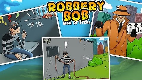 #robberybob #robberybob1 Robbery Bob - Game-play Walk-through Part 3  Challenge (iOS, Android)
