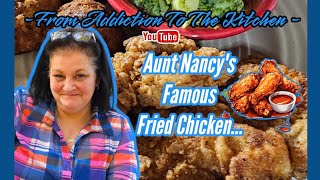 Aunt Nancys Secret Recipe Boneless Fried Chicken Thighs Crispy & Juicy