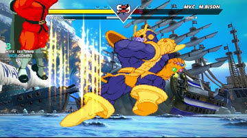 Thanos VS  M.Bison |  Marvel VS Capcom 2 Battle Clash