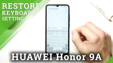 How to Stop Floating Keyboard in Honor 9A - Stop Moving Keyboard
