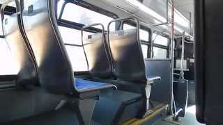 Inside FAX Bus 1201 (Gillig 29 Ft. BRT)
