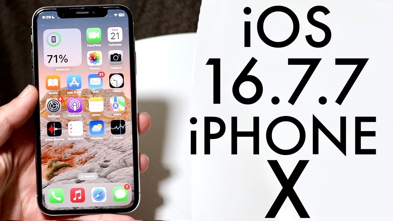 Apple iPhone X 16.7.0 NQC123/A