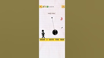 Draw 2 Save the Man Gameplay Level 13-14| #shorts