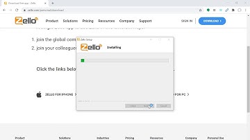 Installing Zello Personal for PC