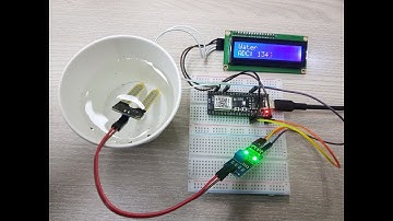 [iFZero Board: ESP32] Real-time Output of FC-28 Soil Moisture Sensing Sensor