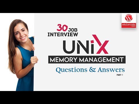 UNIX Memory Management
