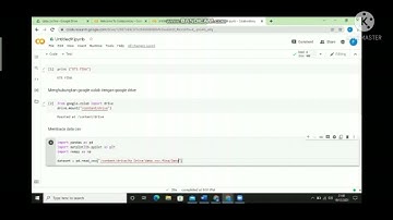 Tutorial Membaca Data.CSV menggunakan google colab dan Mengganti nilai null dengan Rata-rata/Mean