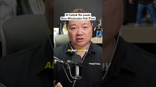 AI Called All His Leads At Work, Now He Wholesales Full Time #ai #realestate #realestateinvesting