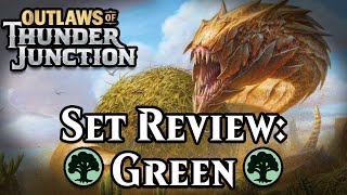 Outlaws of Thunder Junction Set Review: Green | Magic: the Gathering