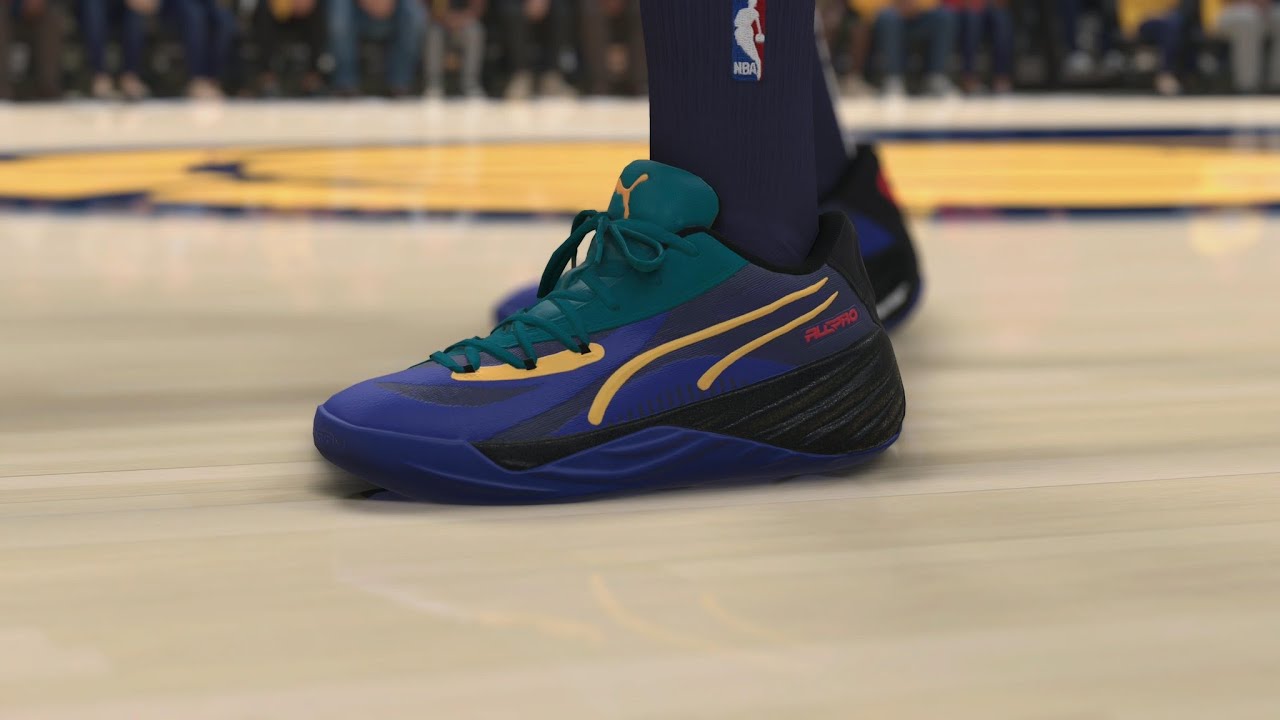 た*か様 PUMA ALL-PRO NITRO CROWD CRAZE 3103 PUMA AllPro Nitro Crowd Craze Basketball Mens Blue Sneakers