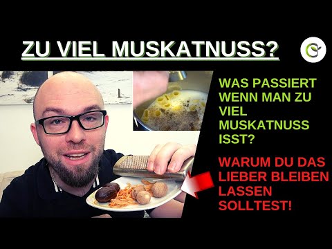 Muskatnuss gesund oder giftig? - Welche Wirkung hat sie und ab welcher Menge wird es gefährlich?