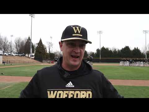 Wofford Baseball Practice