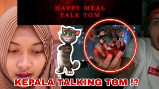 Shocked Theres A Talking Tom Head Russian Youtubers  Reaction