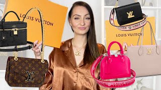 WHAT'S IN MY BAG?  AFFORDABE LOUIS VUITTON LOCKME SHOPPER 