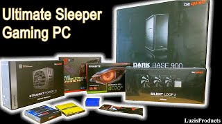 ULTIMATE Sleeper Gaming PC Build | Intel Core i9-13900KF / GeForce RTX 4070Ti / ASUS /  be quiet!