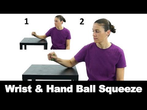 Wrist & Hand Ball Squeeze - Ask Doctor Jo