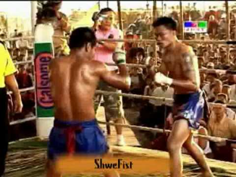 Myanmar vs Thai, friendship fight, 2 of 2 - YouTube