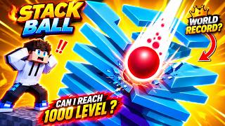 LIVE | Stack Ball Challenge 🔥 Can We Reach Level 1000? 😱 | No Fail Gameplay screenshot 3