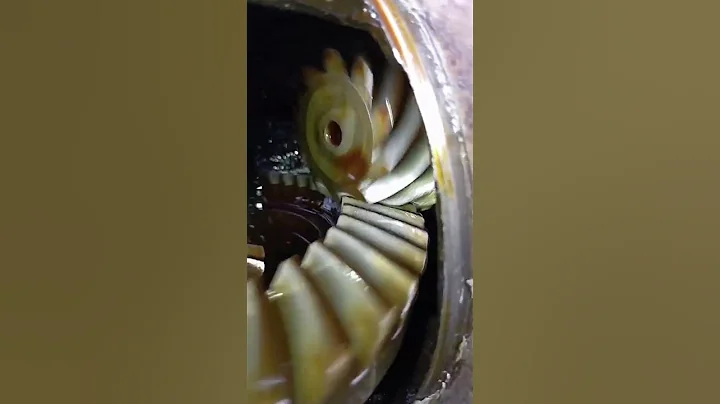 The Secret behind smooth movement ; Look the defferential gear from the inside #gear #gears5