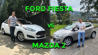 🔥Ford Fiesta vs Mazda 2 (Demio)🔥Con Cuál me Quedo?🔥AutoLatino🔥