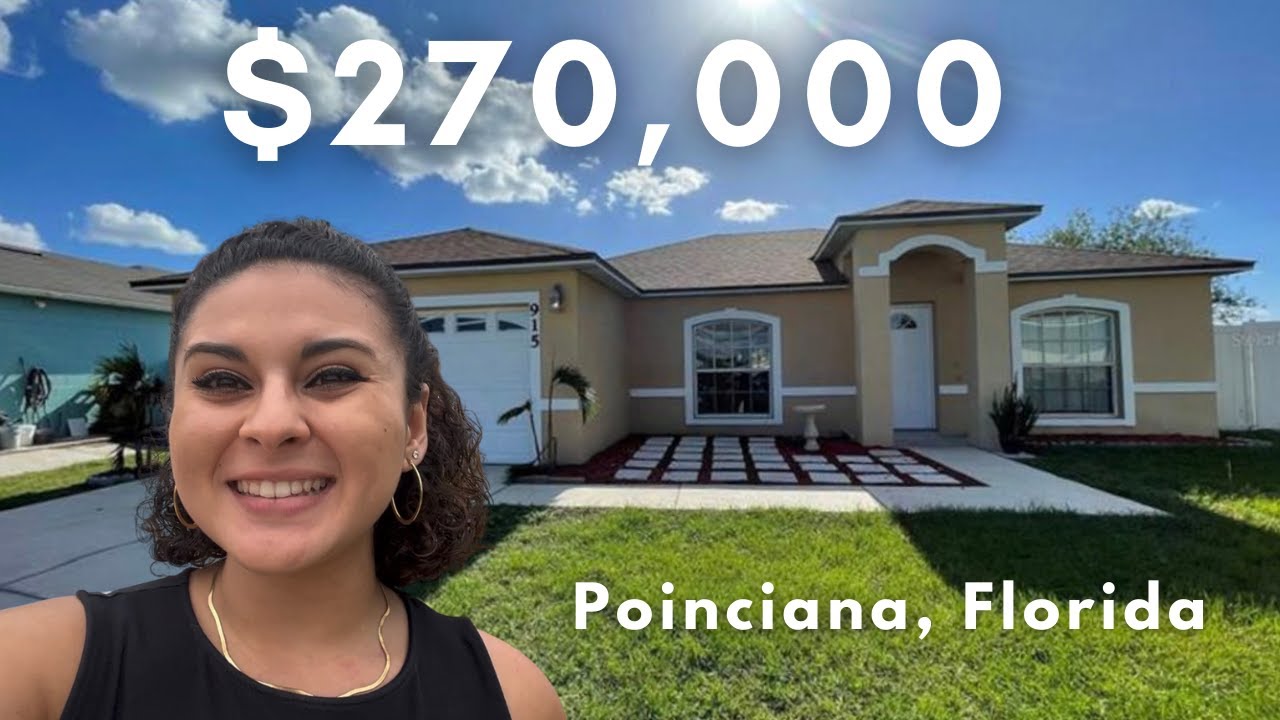 270k Home Tour 3 Beds 2 Baths Poinciana, Fl Central FL Realtors