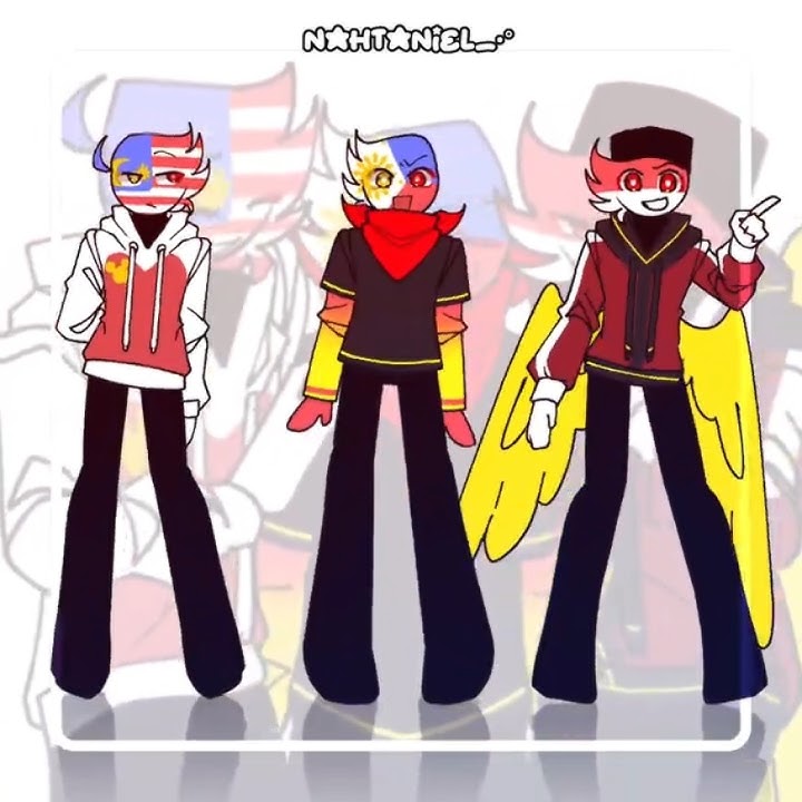 BOUNCE IT 😜 || [late trend] Countryhumans MAPHILINDO🇲🇾🇵🇭🇮🇩 #countryhumans #trend