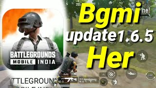 Battlegrounds mobile india 1.6.5 update is her 😁😁//Battlegrounds mobile india 1.6.5 update is her 😁😁