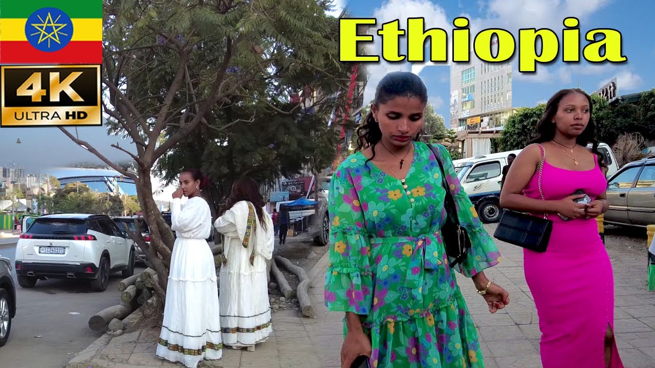 Addis Ababa Walking Tour (#349) Lebu , 🇪🇹 Ethiopia [4K] - YouTube