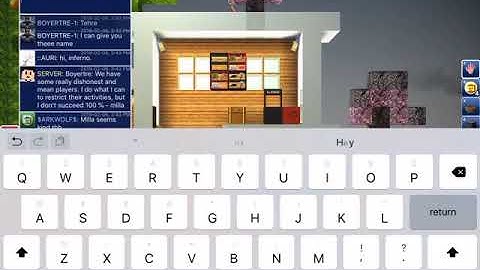Milla came on my blockhead server! (Other device acc)