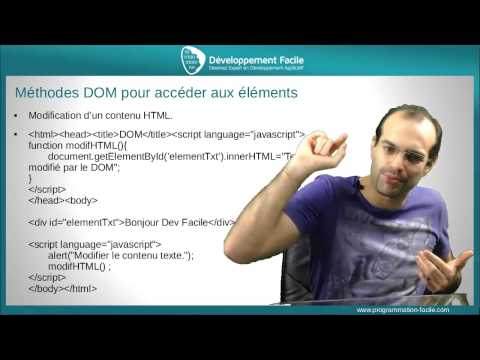 Tout savoir sur utilisation du document DOM avec JavaScript