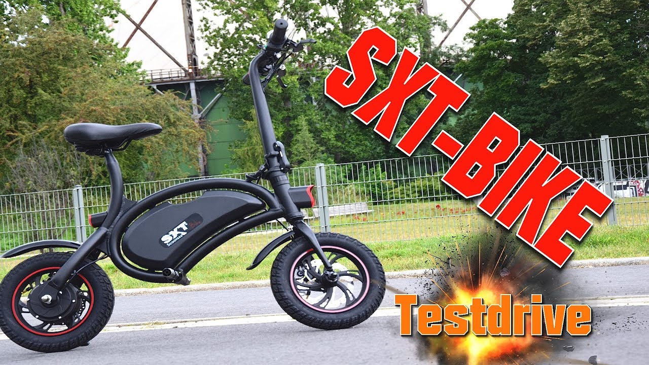 Sxt Bike Testdrive, Anleitung, Tutorial, Escooter, Eroller, mini E-Bike (DEU,GER) -