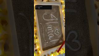 Writing Subscribers Names!! ✨ #sandart #sand #art #viralshorts #writingnames