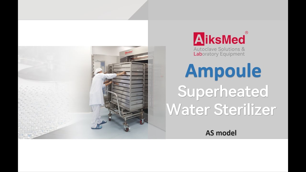 Superheated Water Cascade AutoclaveBFS SterilizerAmpoule Injection Sterilization Equipment