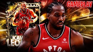 Goat Kawhi Leonard Gameplay Is The Klaw The Right Sg For You In Nba 2K25 Myteam?