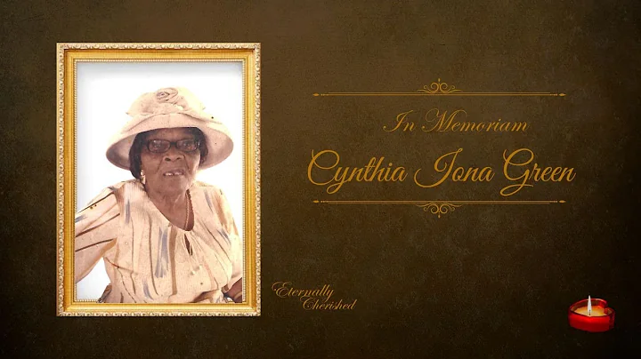 Cynthia Green Funeral Service
