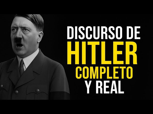 ⁣Discurso de Hitler en Alemán (Original y Subtitulado al Español)
