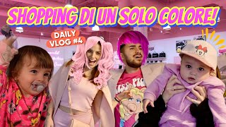 SHOPPING di un SOLO COLORE per 24 ORE - DAILY VLOG 4