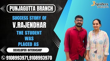 My Placement Journey at Jspiders | Hyderabad Punjagutta