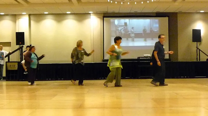 Gloria Line Dance Demo by Lynne Martino and Rosie Multari @ WCLDM 2015