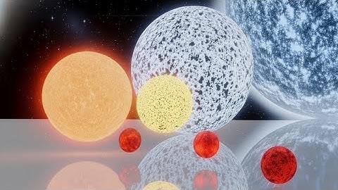 Red Dwarfs to Blue Giants: A 3D Star Journey | Our Sun Just a Baby  #stars #space 