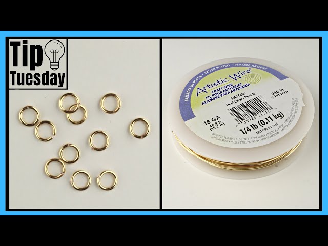 How to Make Your Own DIY Jump Rings for Jewelry Making Tip Tuesday