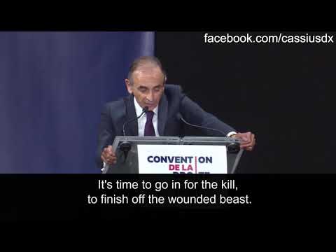 Èric Zemmour's speech