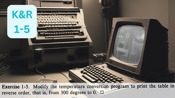 The C Programming Language K&R: 1-5 Solution