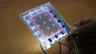 how to make touch screen keypad display at your home